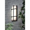 Afx August 20-in. LED Outdoor Sconce - Black AUGW0720LAJMVBK